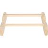 15.7 X 4.7 X 3.1in Square Pole Safe Wooden Hens Roosting Stand, Large Bird Stand, for Pet Chicken Large Bird