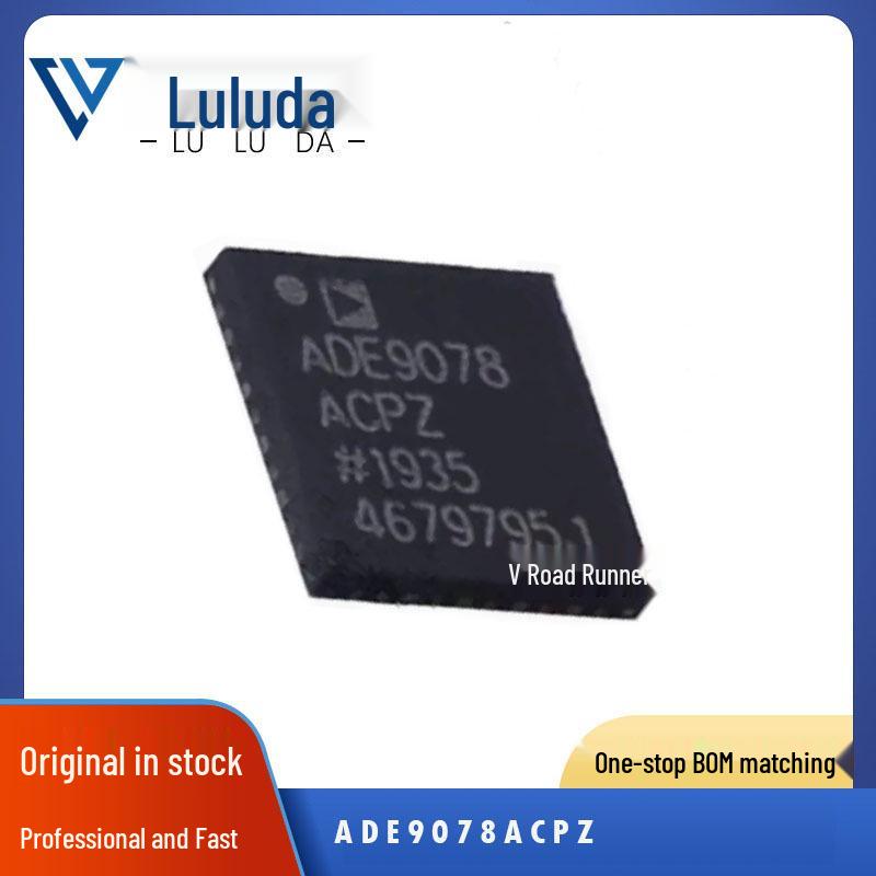 

ADE9078ACPZ Analog-to-Digital Converter Chip, LFCSP40 Package, Original and Authentic, Includes BOM List