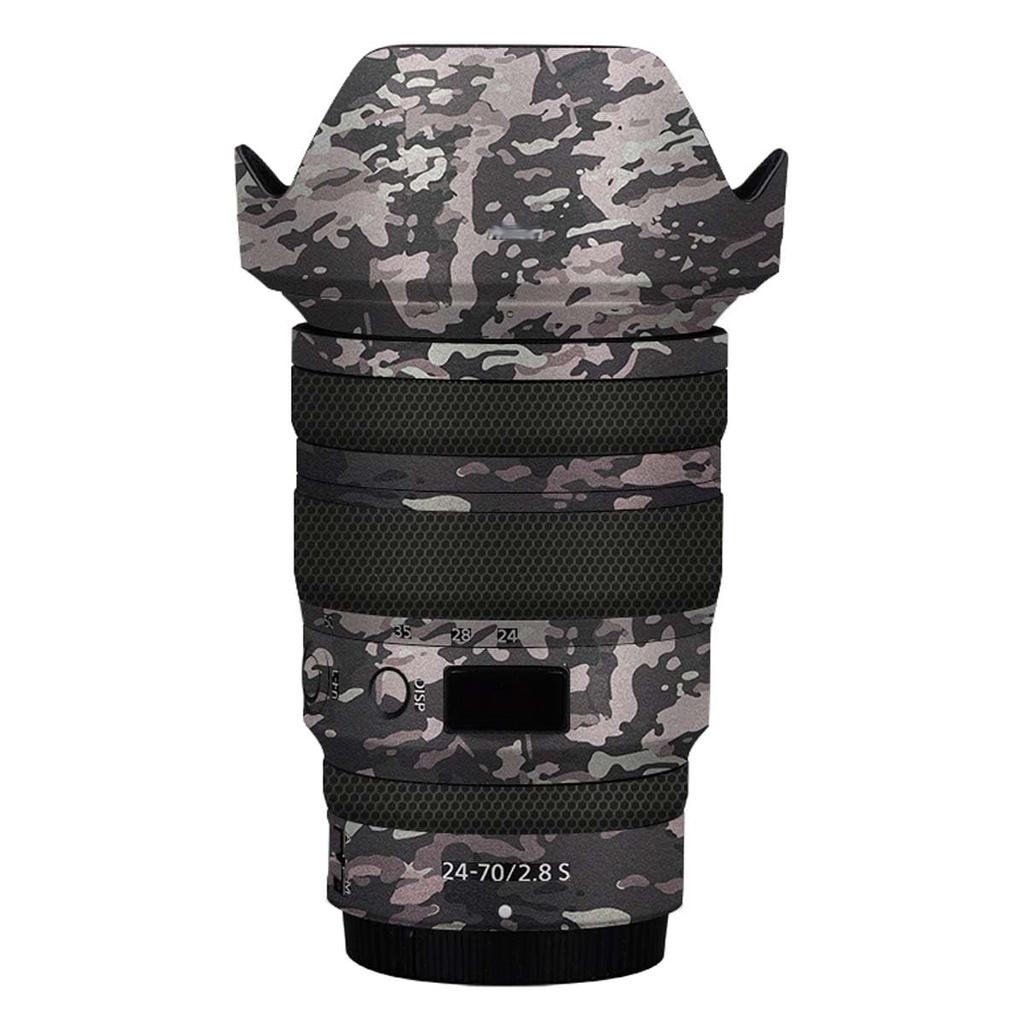 SUPBIG Mebont Schutz- und Dekorationsaufkleber für Nikon NIKKOR Z Standard-Zoom und Kamera-Hautschutz Camouflage & 24-70mm f/2.8S Objektiv,