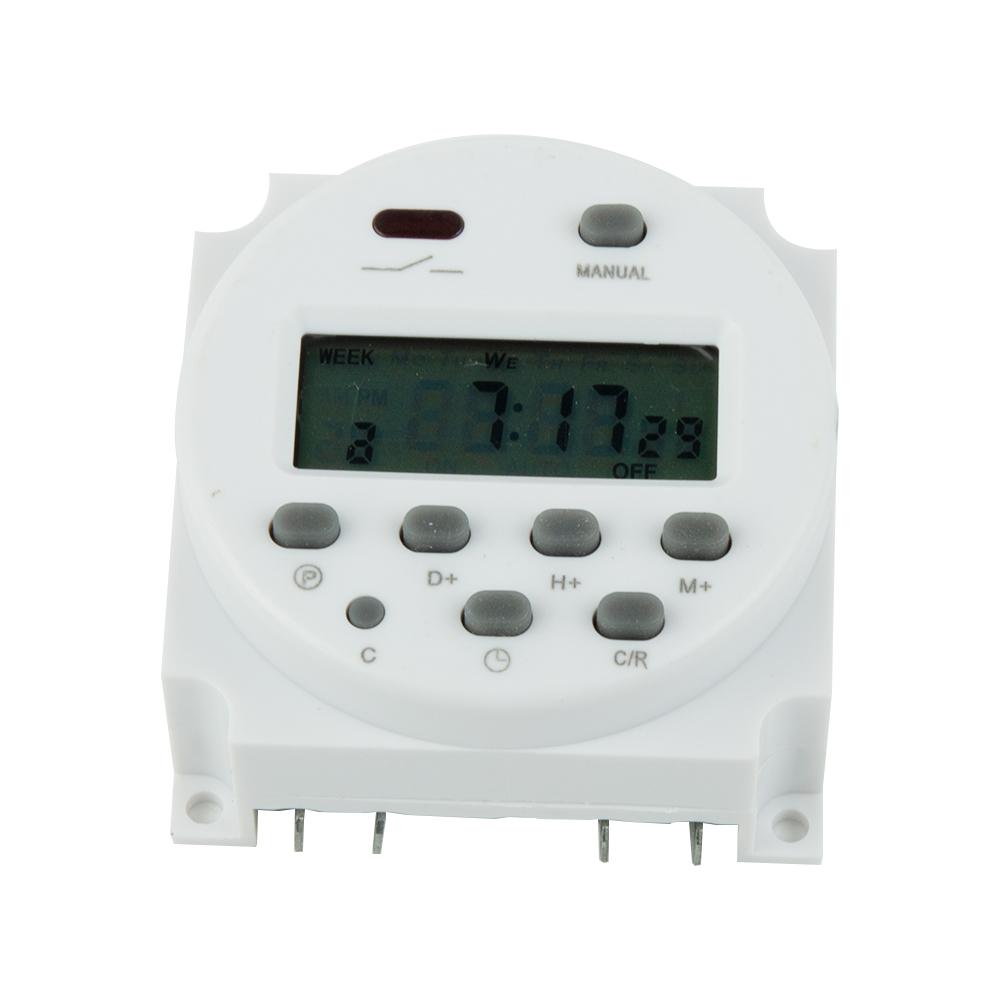 16A Timer 60x60x30mm Accessories Digital Timer LCD Display