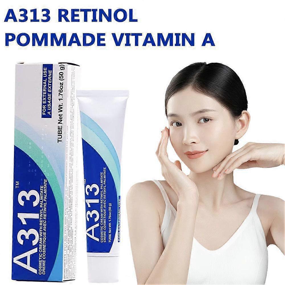 A313 Retinol Pommade Vitamin a Cream with High Concentration for Anti-Aging and Skin Nourishment, 50g