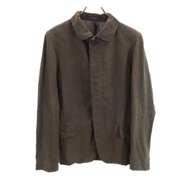 Y's linen Jacket 2 khaki shirt Women Used