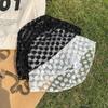 New Hot Sale Lace Summer Breathable Shade Sun Hat Bucket Hat Canvas Hat Students Are Wearing Flat Hats Outdoor Thin Hats