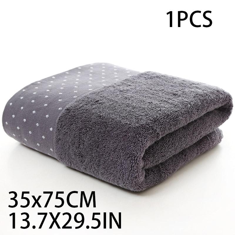 Household Pure Cotton Towel Quick Drying Super Soft Super Absorbent Thickened Adult Absorbent Bath Towel Couple's Large Towels
