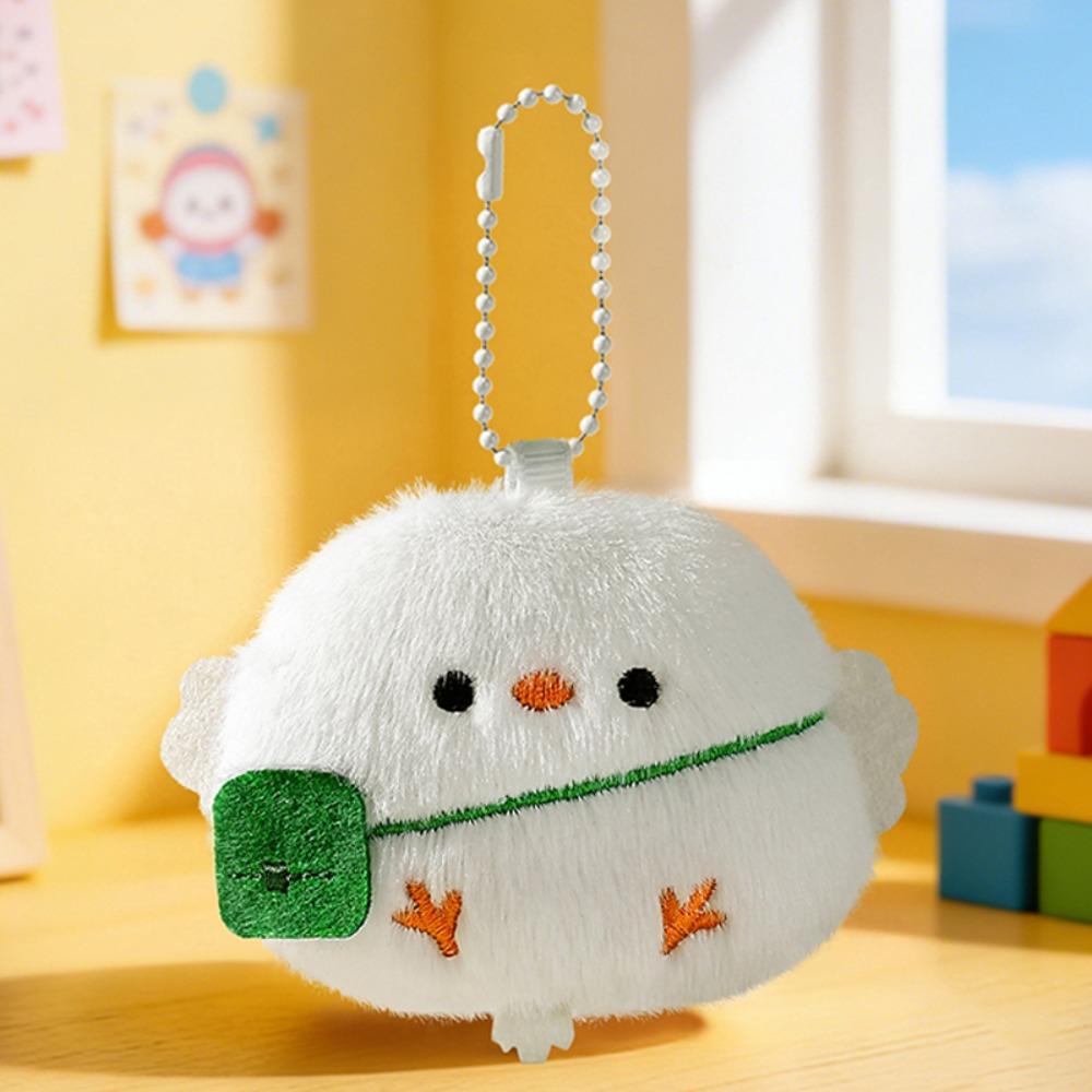Schoolbag Hanger Animal Plush Toy Doll Decoration Bird Pendant Jewelry Gift Bird Keychain Backpack