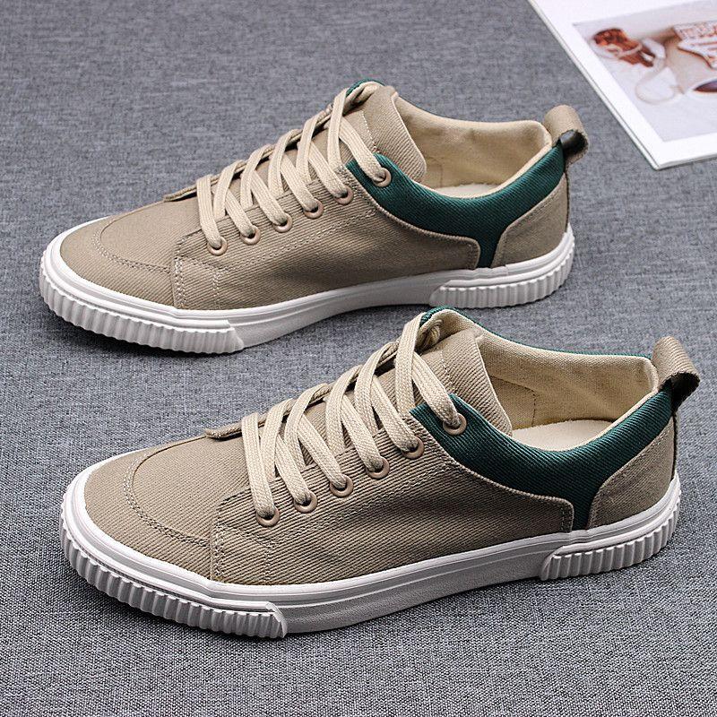 Spring and Autumn New Special Offer Men's Shoes Fashion Versatile Casual Canvas Shoes Student Playground Running Sports Shoes