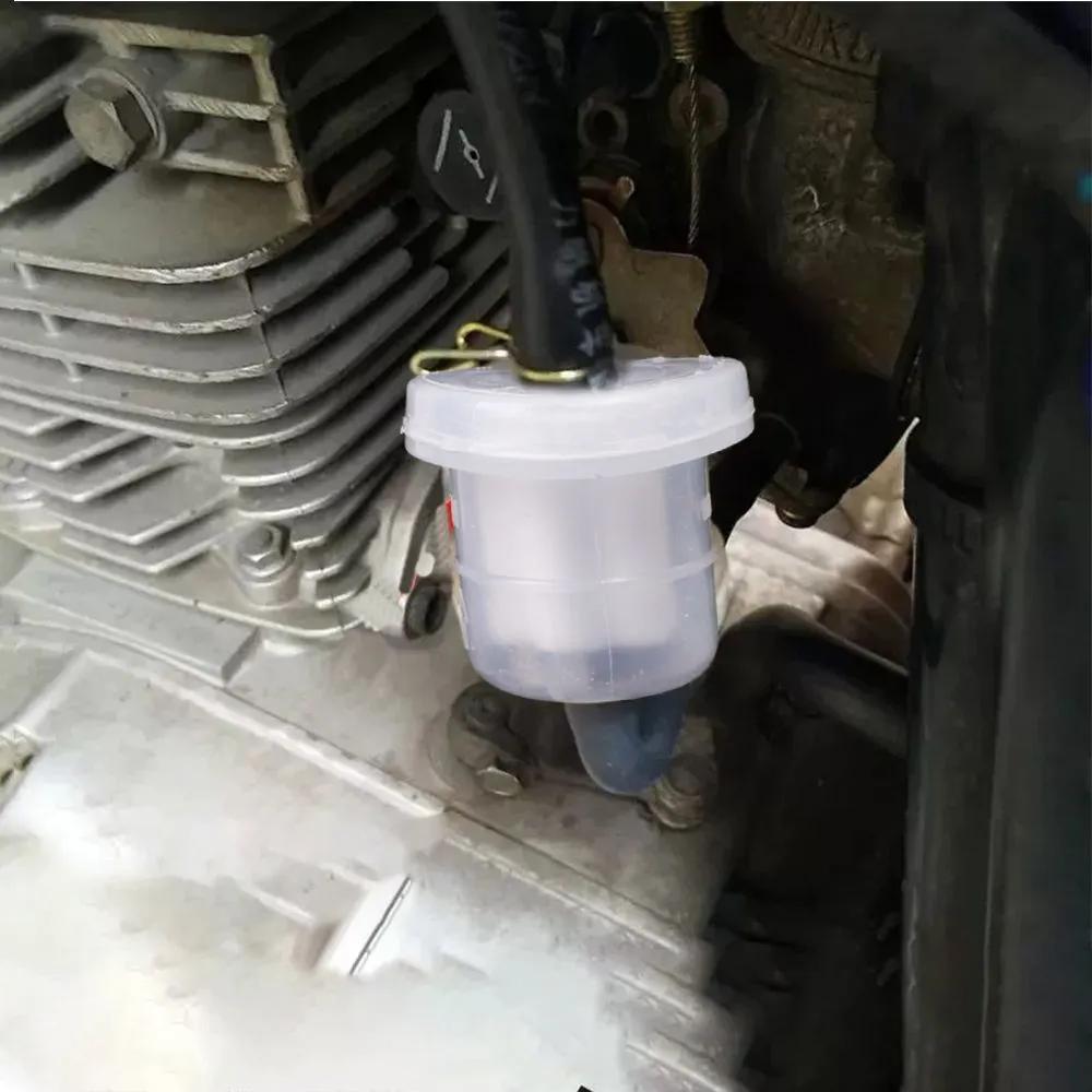 2/5pcs Universal Engine Oil Gas Fuel Engine Oil Filter Motorcycle Petrol Gas Fuel Engine Oil Filter For Scooter Motorcycle
