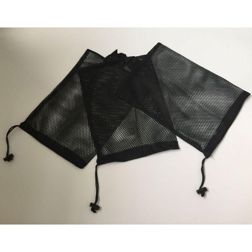 Nylon Polyester Nylon Polyester Mesh Bag Quick Dry Net Bags Organization Swim Dive Drawstring Bag