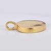 Mother of Pearl Oval Pendant 925 Sterling Silver Gold Plated Minimal Handmade Fine Jewelry Gift for Her