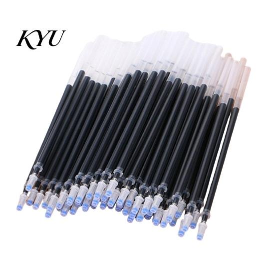 Needle Tip Pen Refills 50PCS 0.5mm Gel Ink Refills, And Conical Universal Replacement School Stationery Accessories Smooth Writing Pigment Based