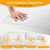 Foam Cushion Support Insert Fixes Sagging Sofa Seats Curved Structure Enhances Comfort Without Installation