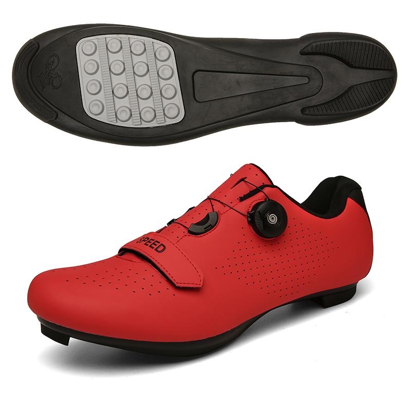 Men's And Women's MTB Cycling Sneakers Flat Shoes with Cleat Self-Locking for Road Bicycle Mountain Bike Sapatilha Ciclismo