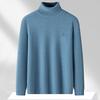 FAPAI Herren Luxus Kaschmir Rollkragenpullover