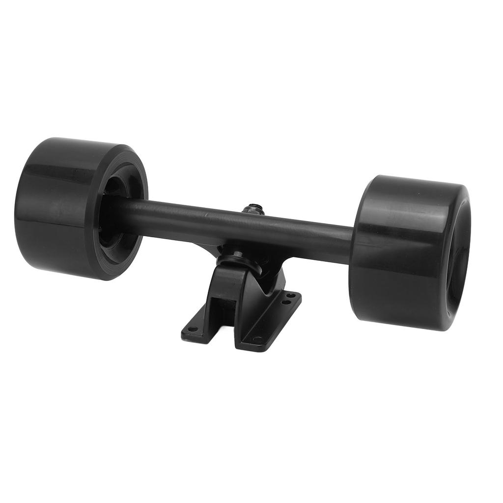 Skateboard Truck and Wheels 82A Hardness High Acuracy Stable Skateboard Accessories for Electric Skateboards Black