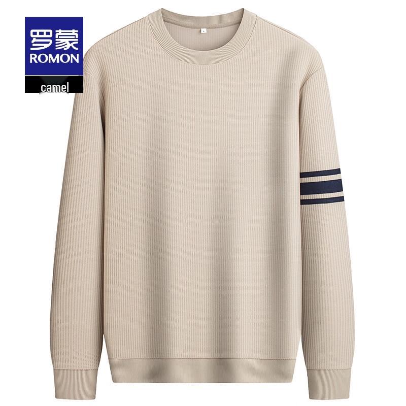 ROMON Men's 2025 Versatile Round Neck Sweatshirt
