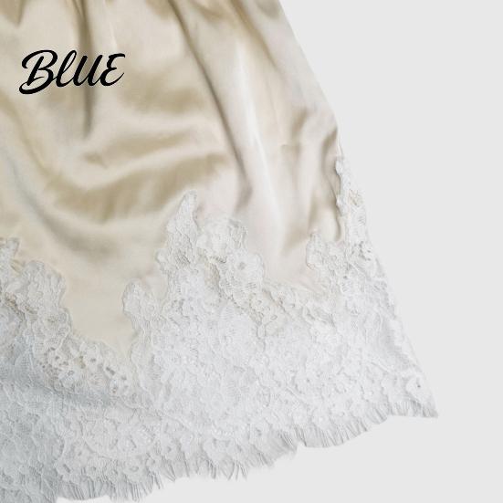 Lace Trim Shorts Women Satin Silky Patchwork Micro High-quality Polyester Blend Low Rise Boxer Lounge Slip Pajama Bottoms Petticoat