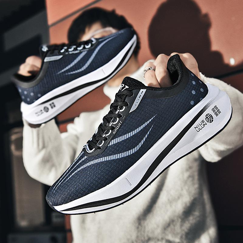 High quality flying electric 3 training running shoes casual shoes men's shoes breathable shock absorption rebound professional marathon sports shoes