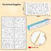 1VOLUME  huge graffiti painting paper creative hand-colored canvas can be attached to the wall without dirty wall children's graffiti painting roll