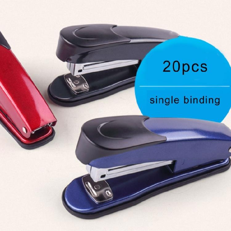 Commercial Stapler Handheld Stapler, 20 Sheets Capacity Large Office Stapler Desktop Stapler for School and Business