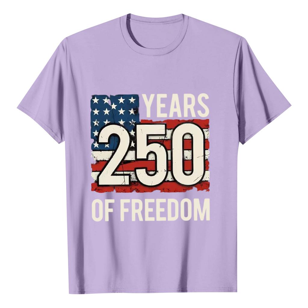 Women's Casual Letter Print Short-sleeved Top T-shirt