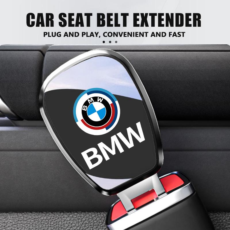 For BMW Car Seat Belt Buckle Plug Auto Safety Strap Extension Interior Accessories 1 3 4 5 6 7 Series M X1 X3 Performance Alpina