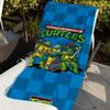 Classic Anime T-TMNT Towel Soft Pool Gift For Travel Gym Shower Camping Quick Dry Sports N-Ninja T-Turtles Large Beach Towels