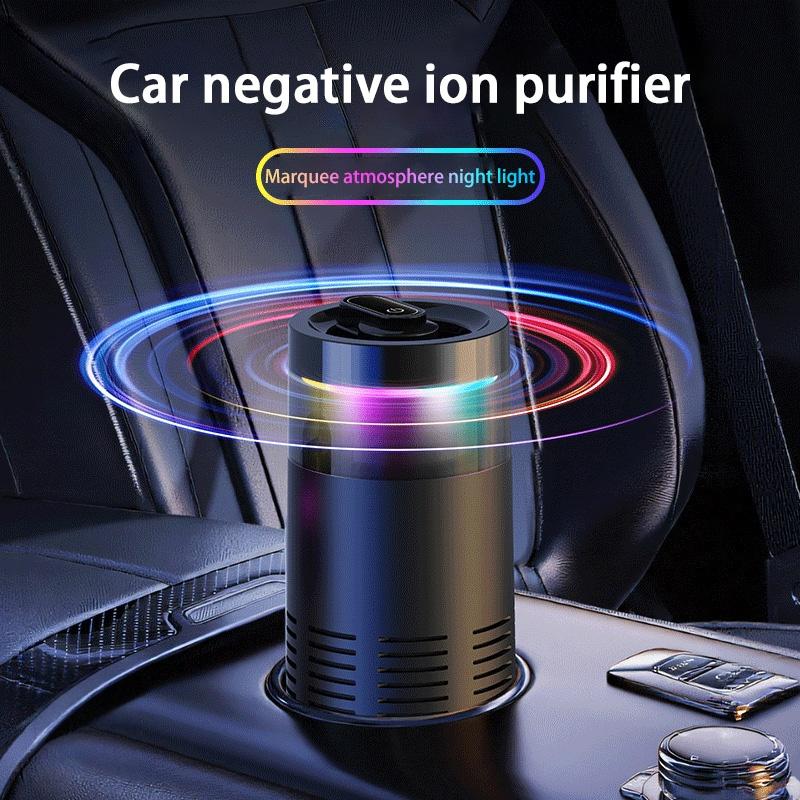 Xiaomi Car Air Purifier Rapid Purification Removing Formaldehyde Odors Inside Car Negative Ion Ambient Light Car Air Purifier 2026