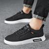 Męskie antypoślizgowe i odporne na zużycie, jednokolorowe, modne, codzienne buty sportowe, buty męskie, buty do chodzenia po desce