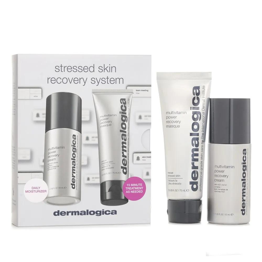 

Stress Skin Recovery System Set: Multivitamin Power Recovery Cream 50ml + Multivitamin Power Recovery Mask 75ml