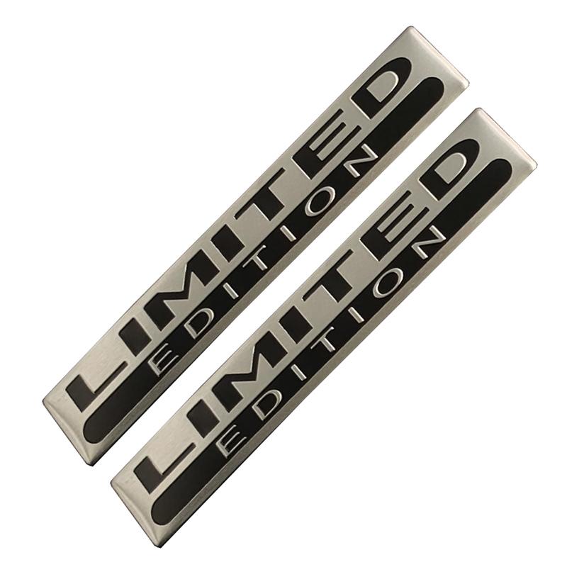 3d Aluminium Special Edition Logo Limited Edition Emblem Sticker Car Interior Exterior Decoration Decal Motorcycle Accessories