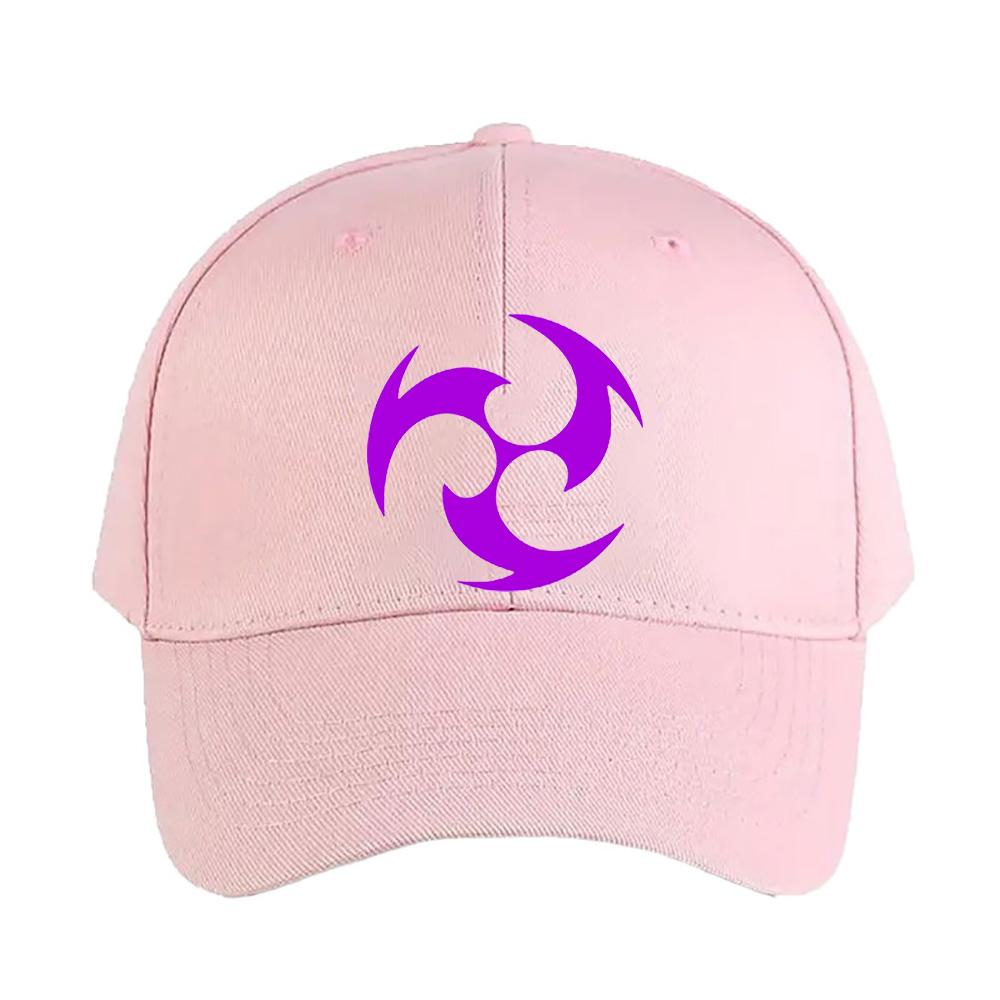 Electro Element Genshin Impact Unisex Adult Summer Baseball Caps With Curved Brim Adjustable Hiking Fishing Hat