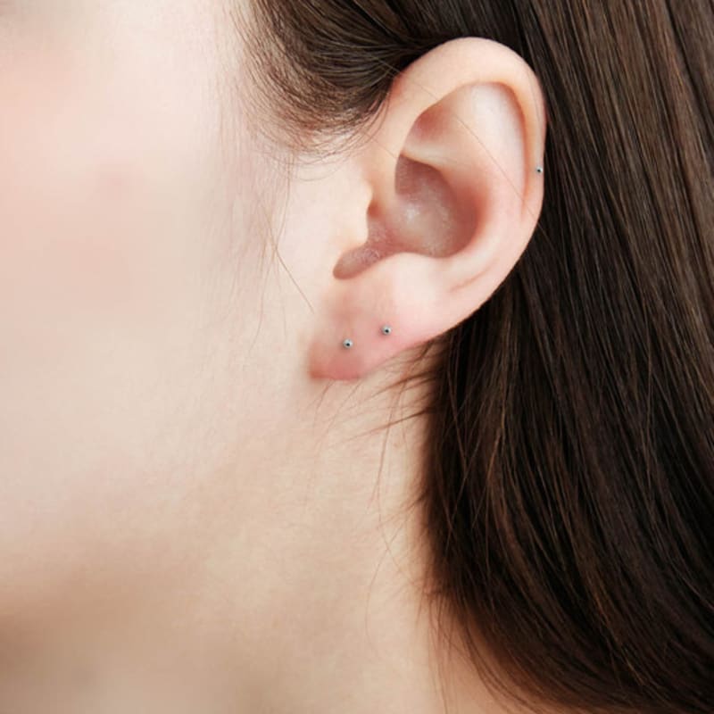 OVT-U [999 SILVER] 6mm 999SV Piercing