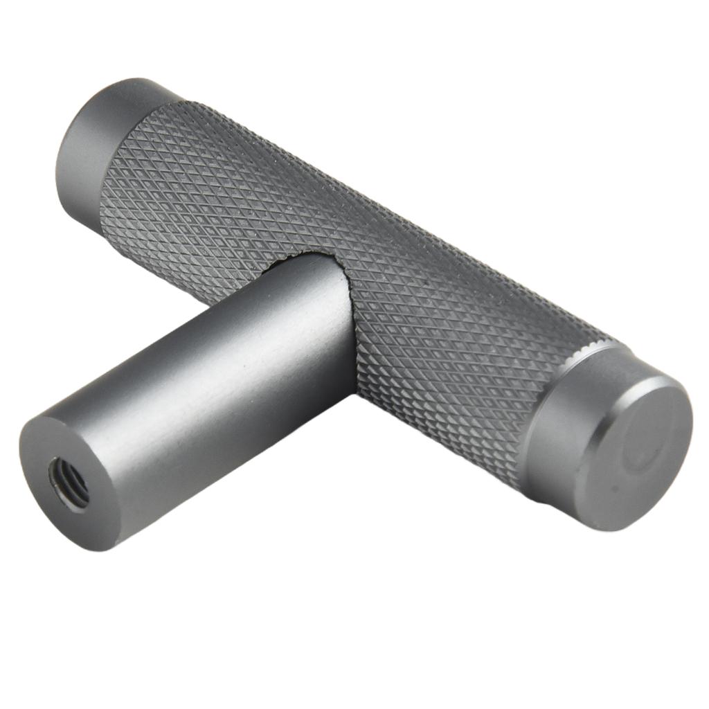 Comfortable Feel Door Handles Kitchen Cabinet Knob Knurled T Bar Knob