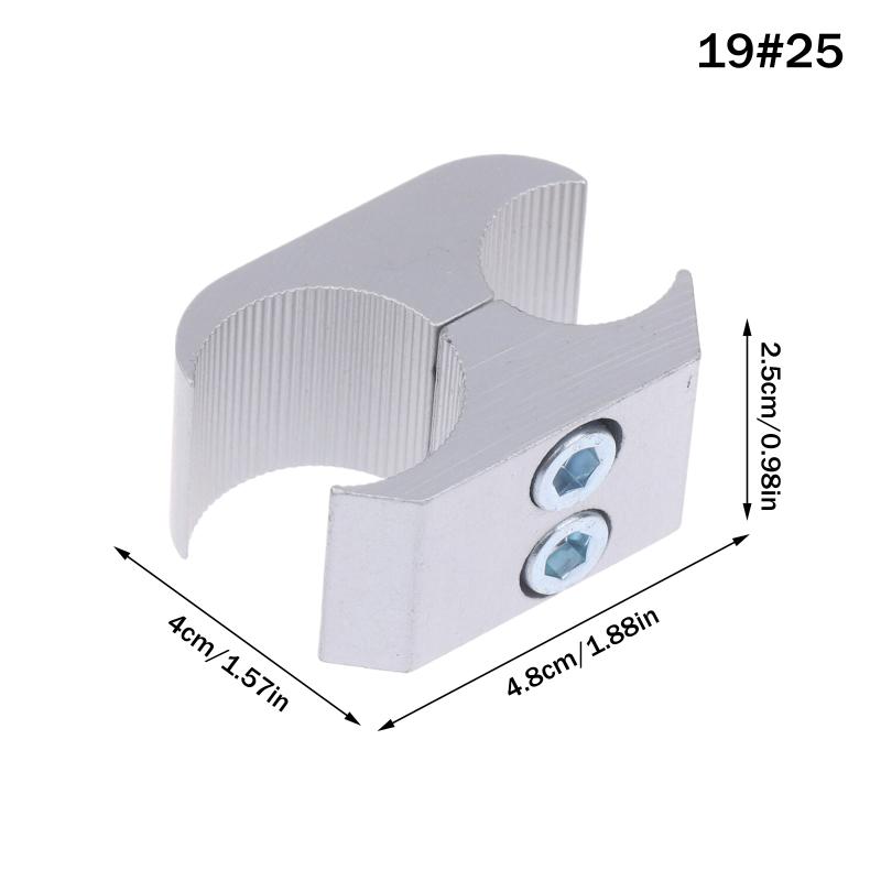 1 PCS Wheelchair Accessories Pipe Clamp Accessories Clip Wheelchair Frame Link Piece All Aluminum Alloy