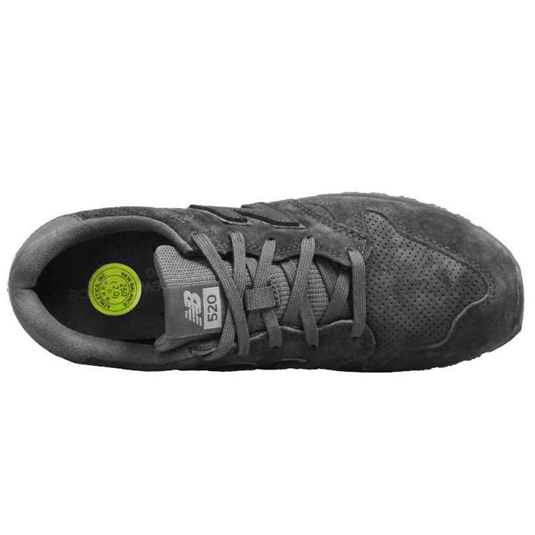 New Balance NB 520 Comfortable Retro Low-Top Casual Running Shoes Unisex sneaker Dark-Gray U520BC