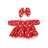 Christmas Porch Costume for 23 Inch Statue Outdoor Holiday Yard Decoration