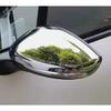 For 2012-19 Peugeot 208 Left Driver Side Door Wing Mirror Cover Cap Case Chrome