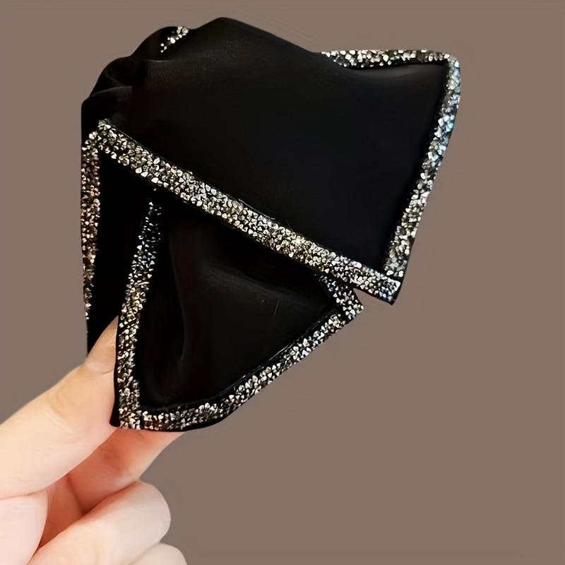 1PC Hairpin Female Elegant Light Luxury Disc Hair Grab Clip Triangular Clip Versatile Large Shark Clip Headdress
