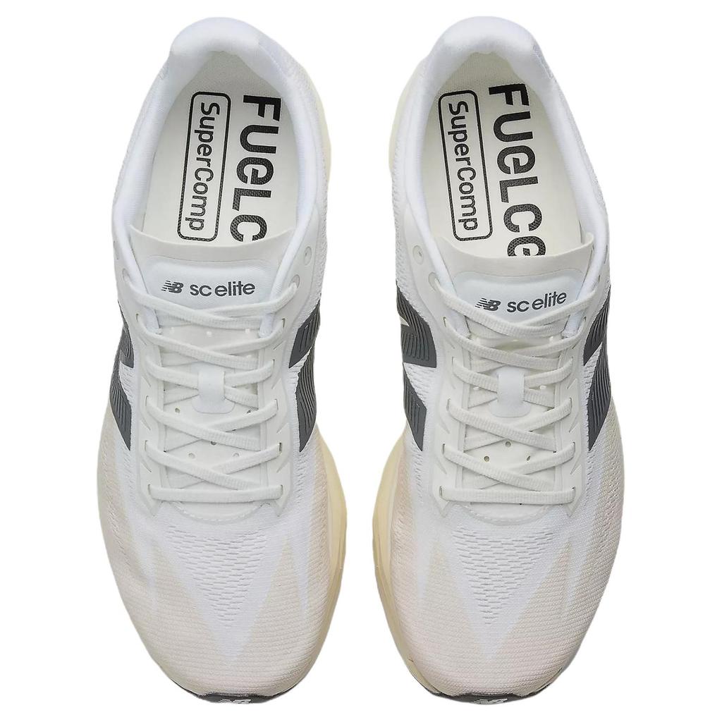 New Balance FuelCell SuperComp Elite V5 Breathable Running Shoes Men's White Sneakers MRCELLD5