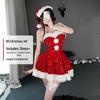 2024 Sexy Christmas Sequined Bandeau Dress: Autumn/Winter Party Costume for Hot Girl Stage & Cosplay