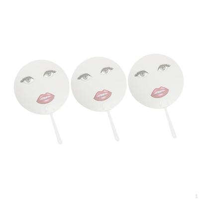 Hand Fan Painting Ornament for Performance Music Festival Dance