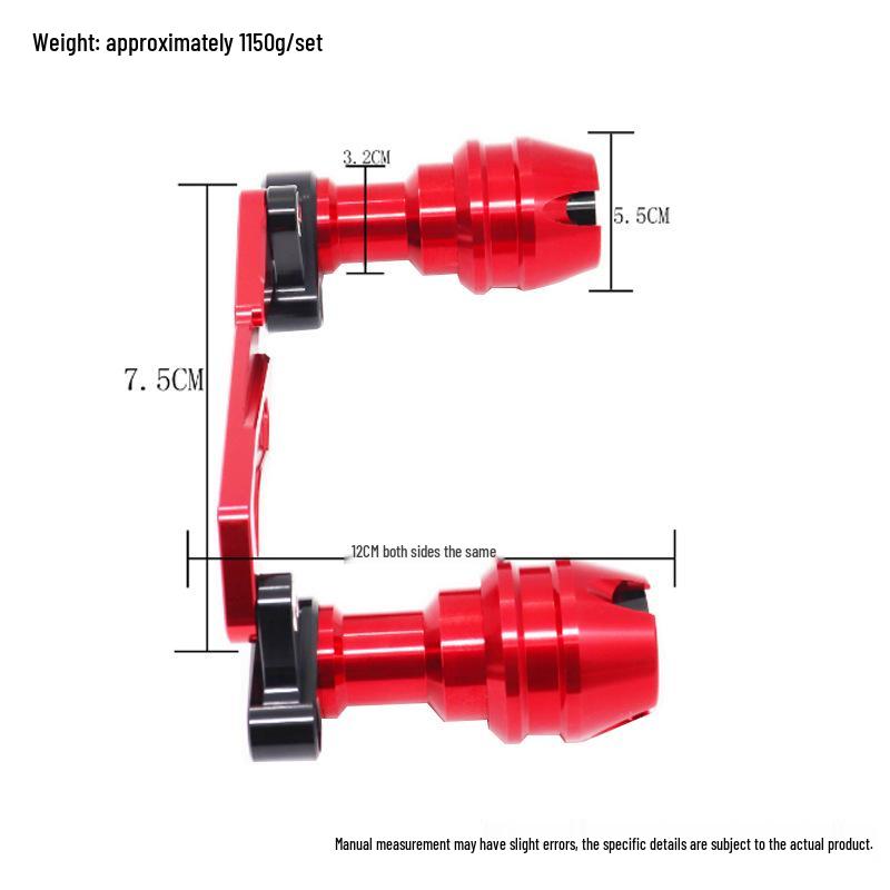 Yamaha XMAX250/300 NMAX155 Nastavitelná výfuková trubka Ochranná tyč & Blok