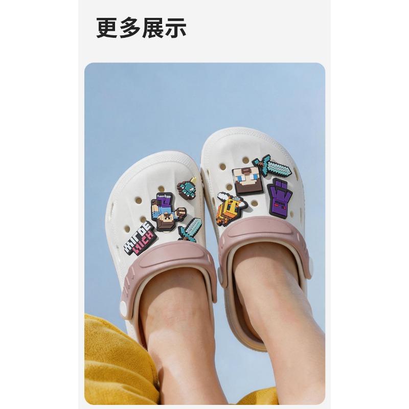 Boys Summer Hole Shoes Soft Sole Kids Slippers Sandals