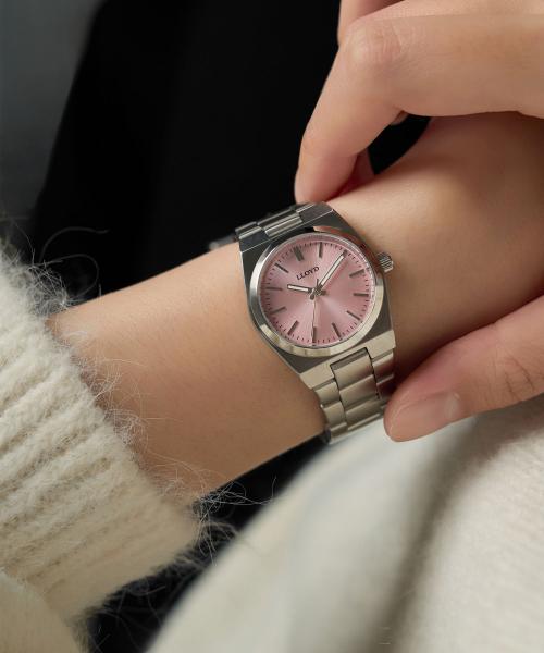 

[LLOYD] LLOYD Women s Conci Metal Watch LL2G25T01I Pink