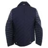 MONCLER GAMME BLEU GIUUBOTTO wool down jacket with nylon arm panels Jacket 2 NavyUsed
