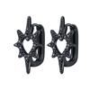 Elegant Heart Zircon Infinity Hoop Earrings Fashionable Advanced Temperament Jewelry For Women