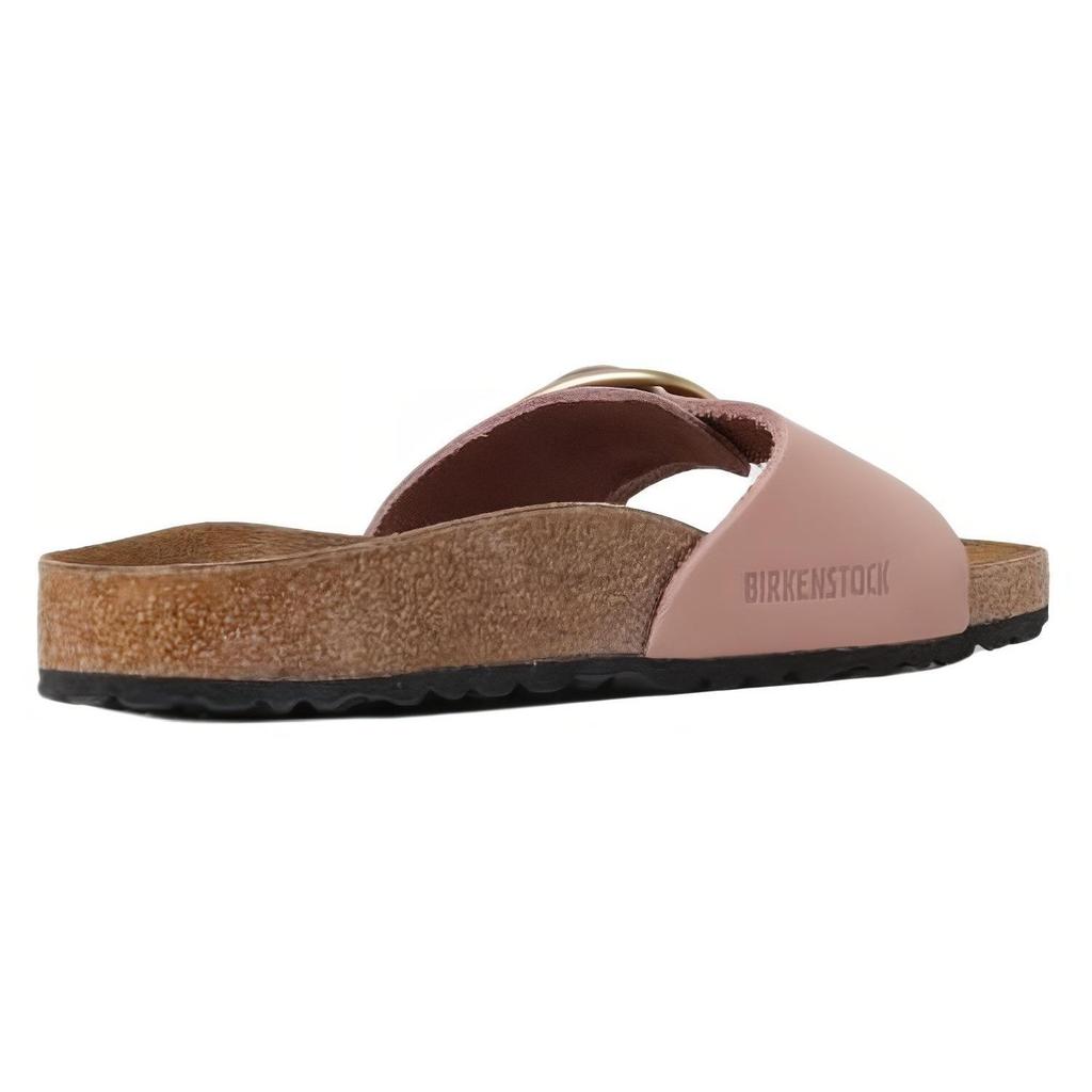 Birkenstock Versatile Comfortable Round Toe Anti-Friction Slide Sandals Women Sandals Pink 1027056