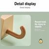 Punch Free Cute Cat Wall Hook Retractable Pop Up Wall Hanger  For Keys Bags Towels