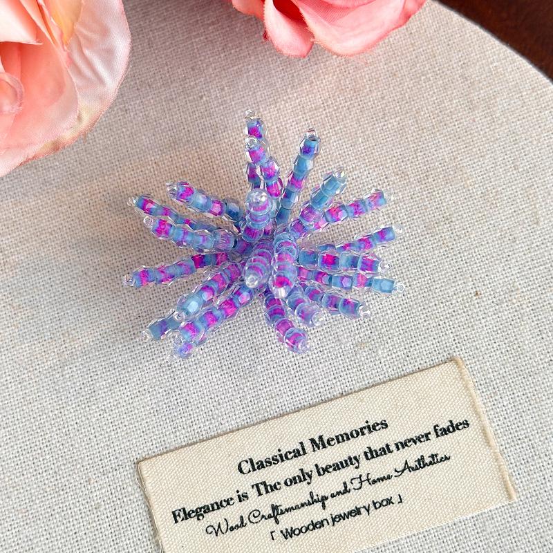 Shoe Decorations Imitation Pearl Colorful Flower Handmade DIY Beaded Shoe Buckle Shoes Decorative Accessories 2026 Fashion New