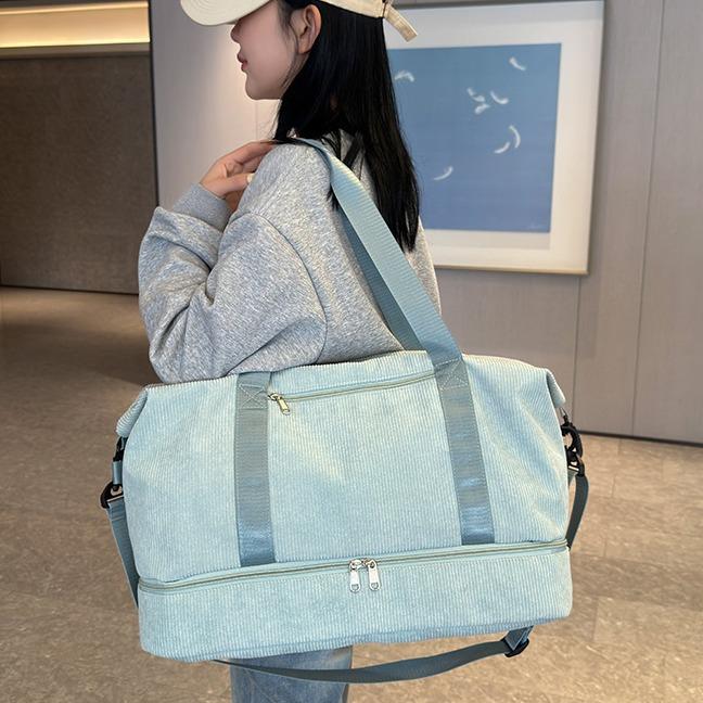 Short-distance Large-capacity Hand-held Bag for Men and Women Large-capacity Shoe-carrying Fitness Bag Can Be Used To Cover Pull Rods